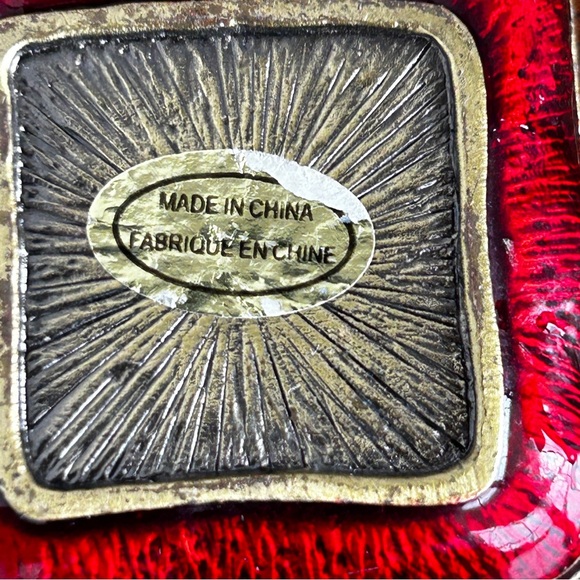 Frog Sitting on a Pillow Metal Trinket Box - Picture 9 of 11